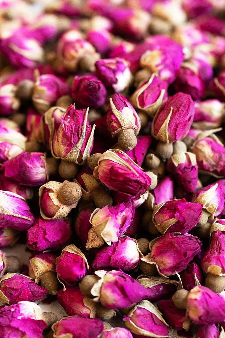 Rose leaf tea. 5