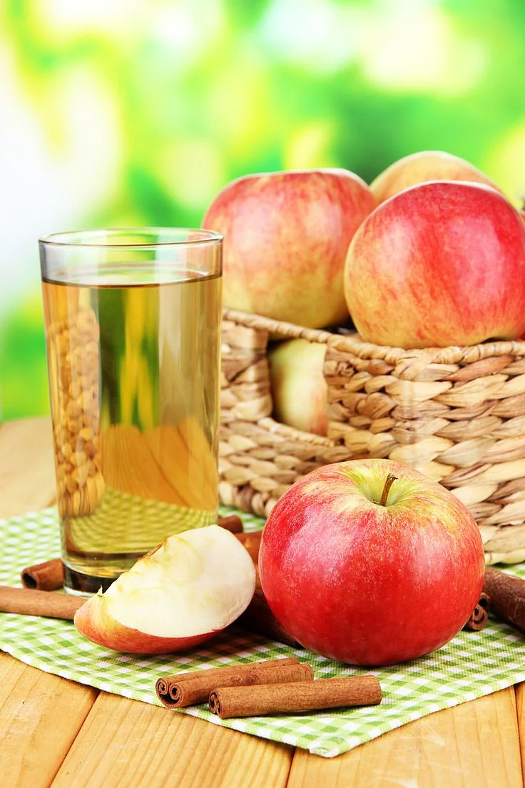 apple juice. 2
