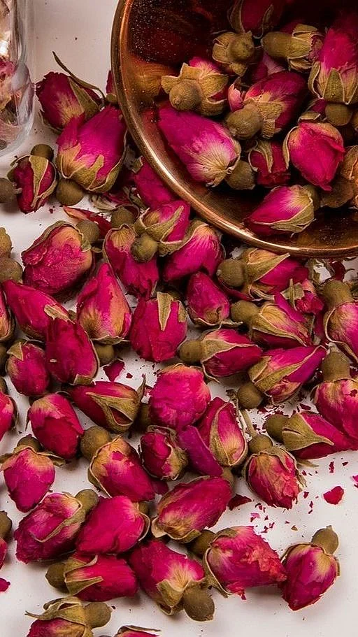 Rose leaf tea. 6