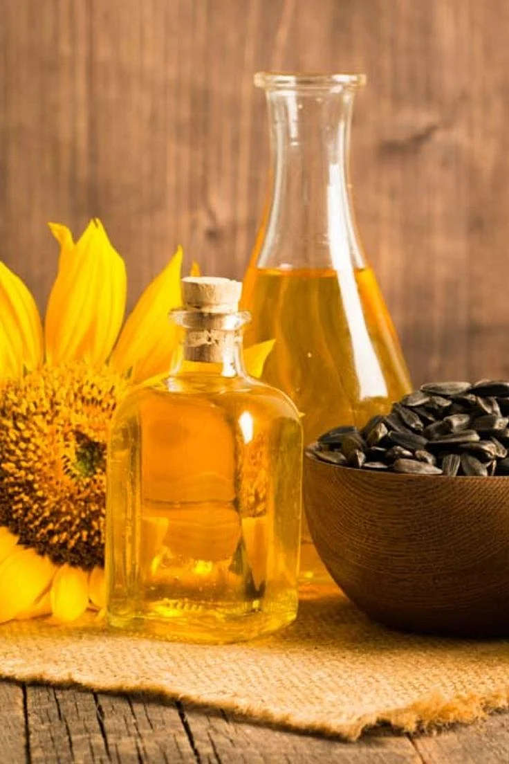 sunflower oil. 3