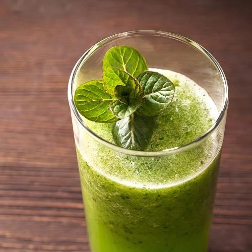 mint juice. 4