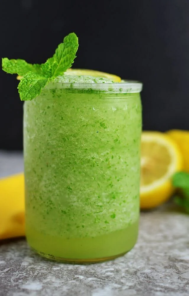 mint juice. 8