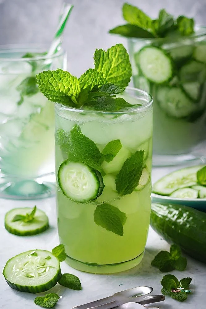 mint juice. 7