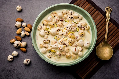 Makhana With Milk