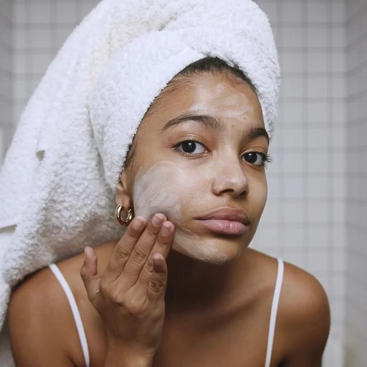 Washing face. 6