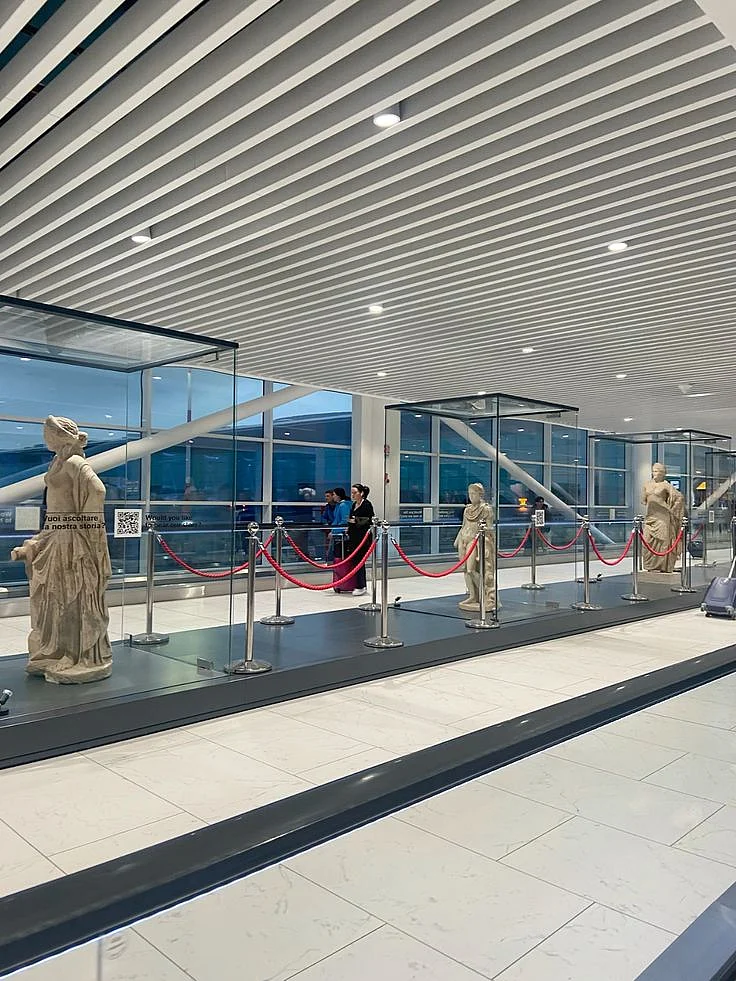📍Fiumicino Airport Rome
