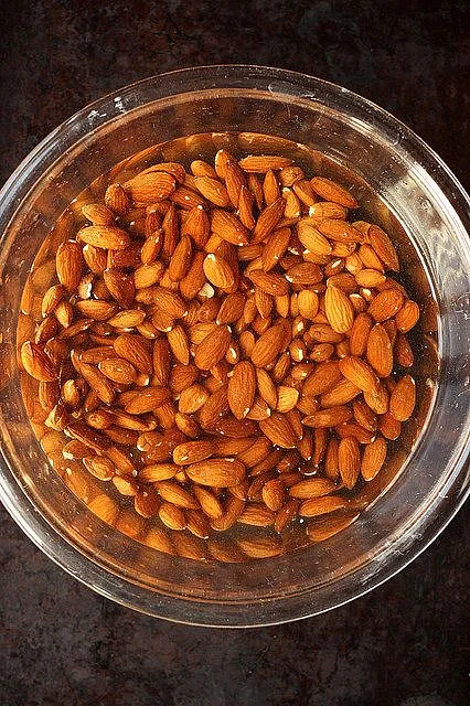 soaked almonds.7