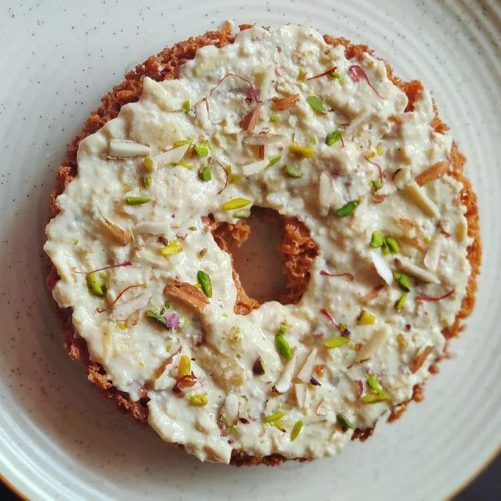 Rajasthani Rabri Ghevar Jodhpuri style Rabri Ghevar