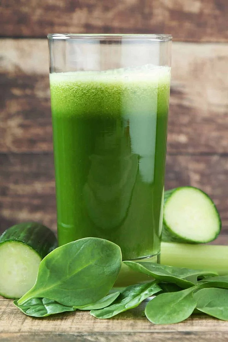 Spinach juice