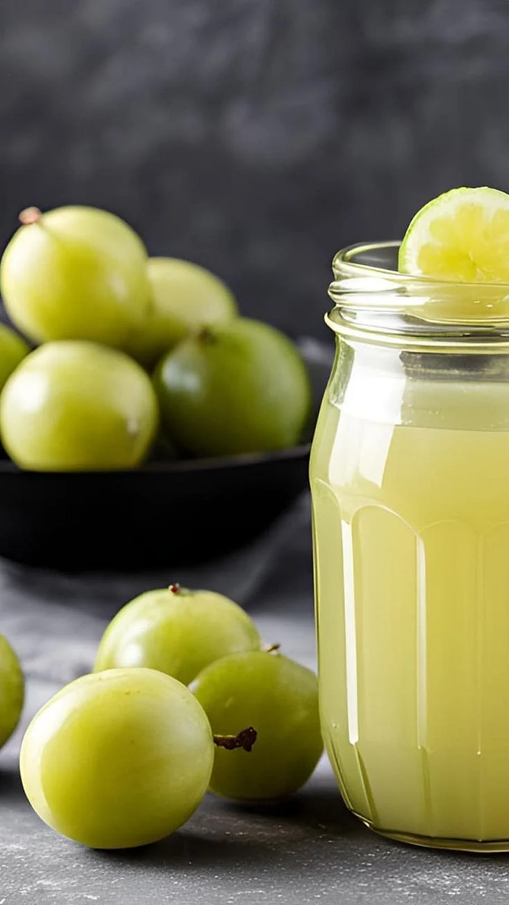 gooseberry juice. 4