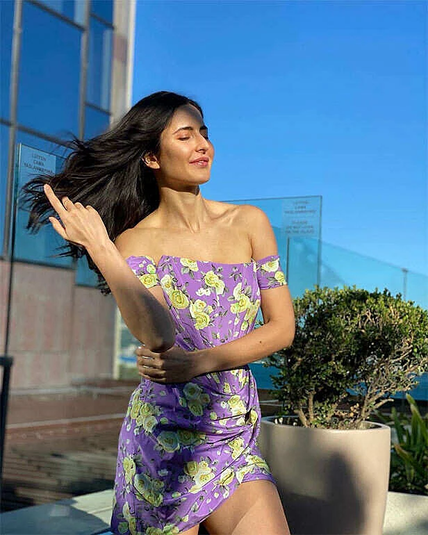 floral outfits katrina kaif