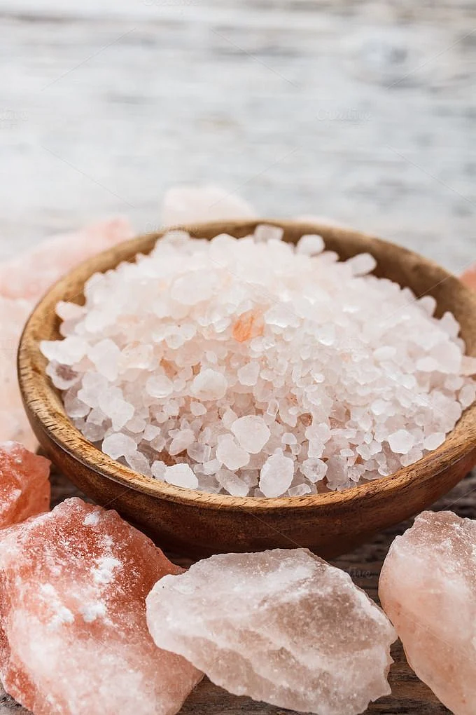 Pink salt. 6
