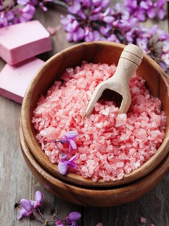 Pink salt. 8