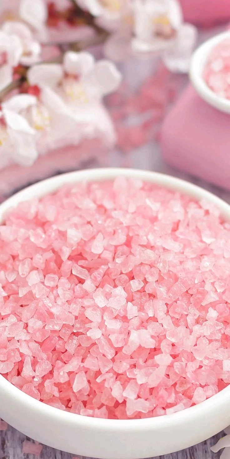 Pink salt. 7
