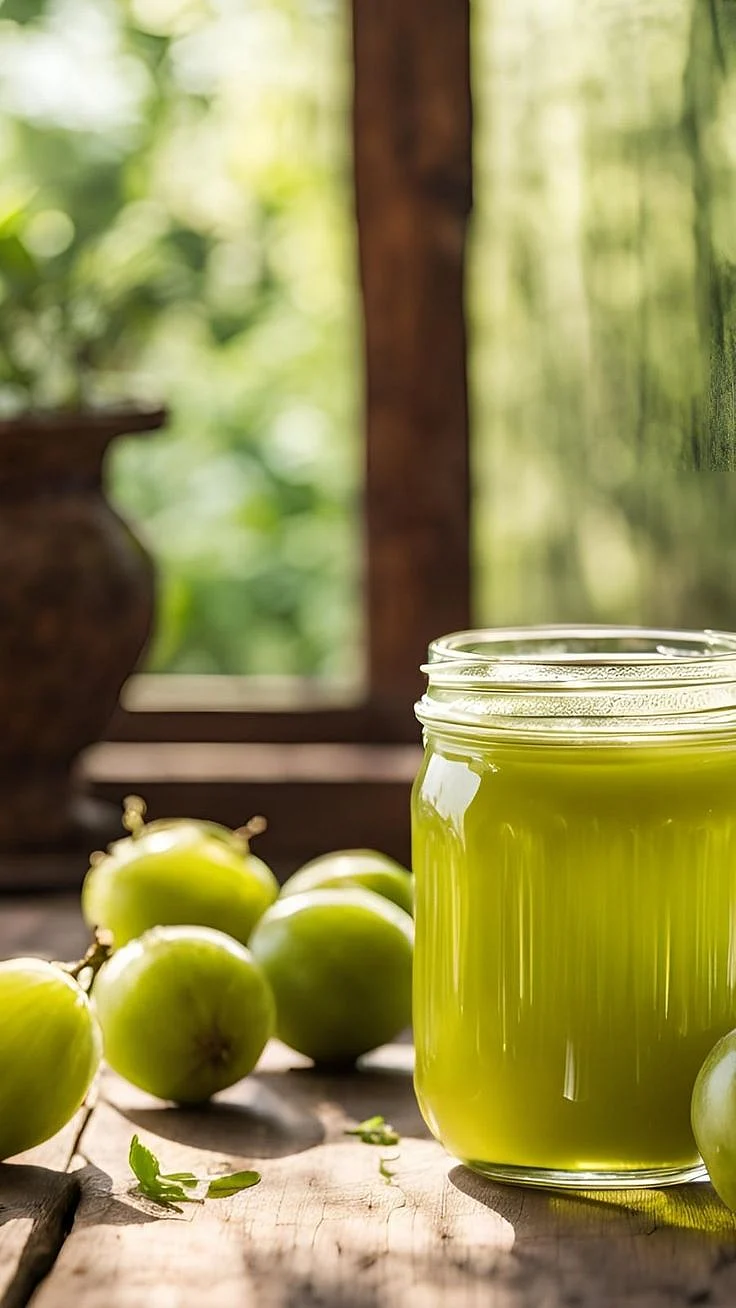 gooseberry juice. 8