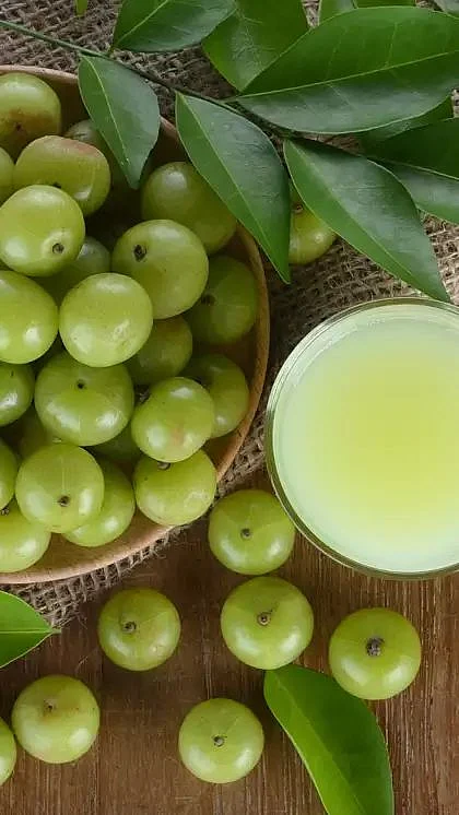 gooseberry juice. 2