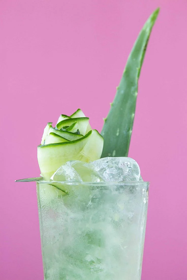 Aloe vera juice. 7