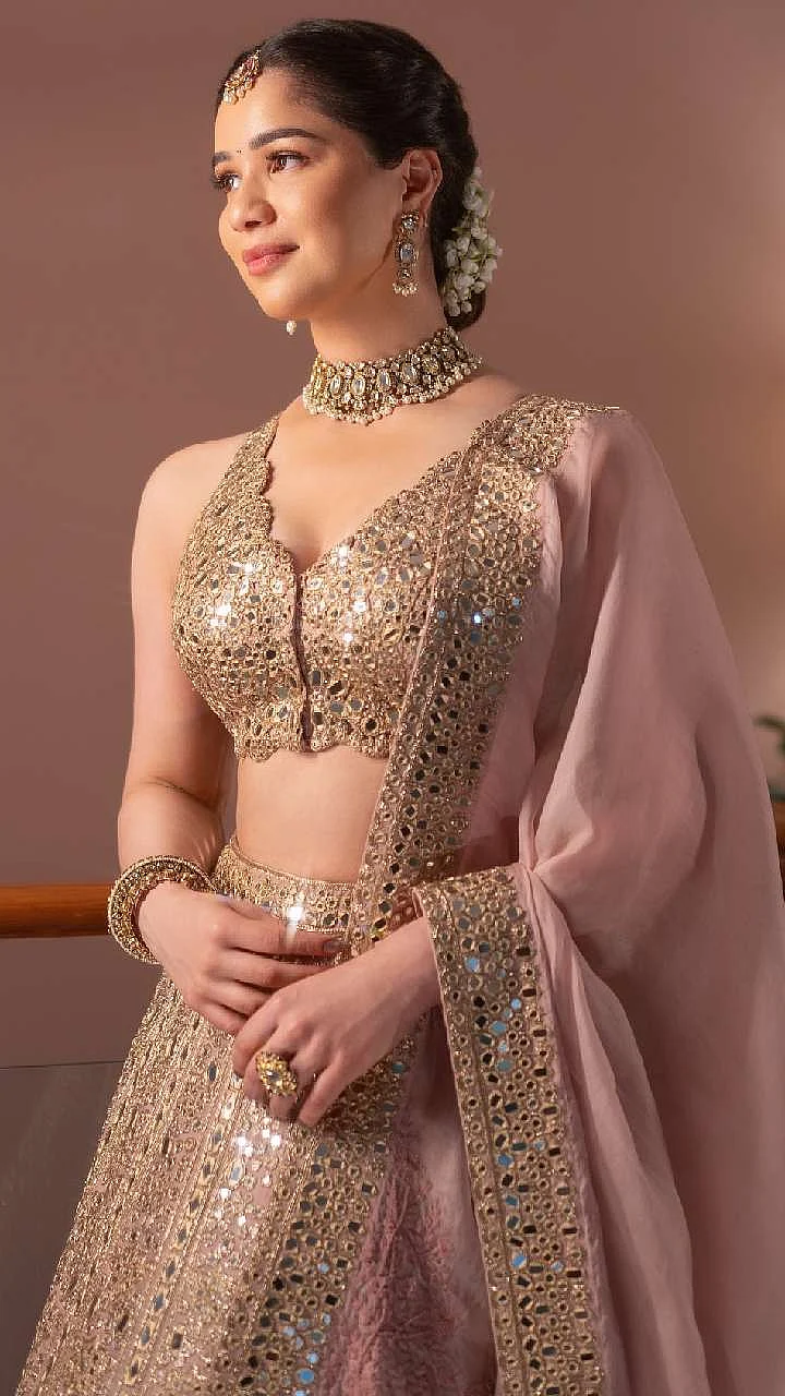 sara tendulkar stunning lehenga 1734547723