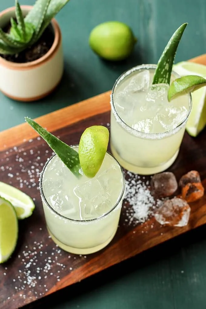 Aloe vera juice. 3