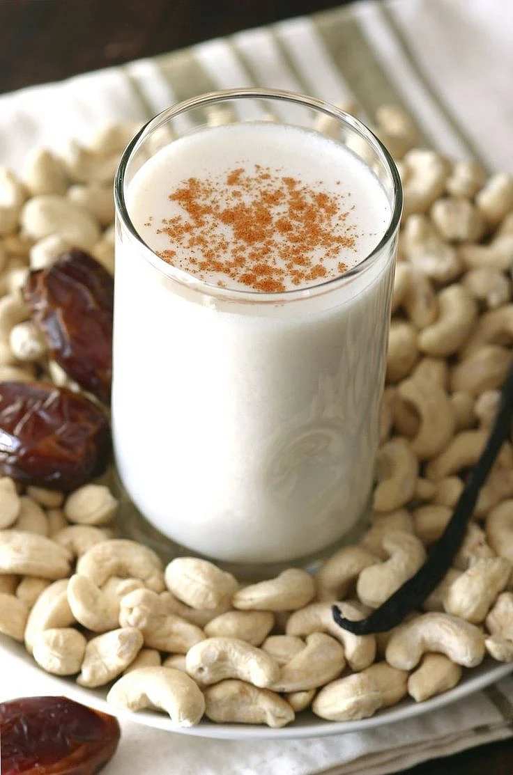 Cashews with milk. 3