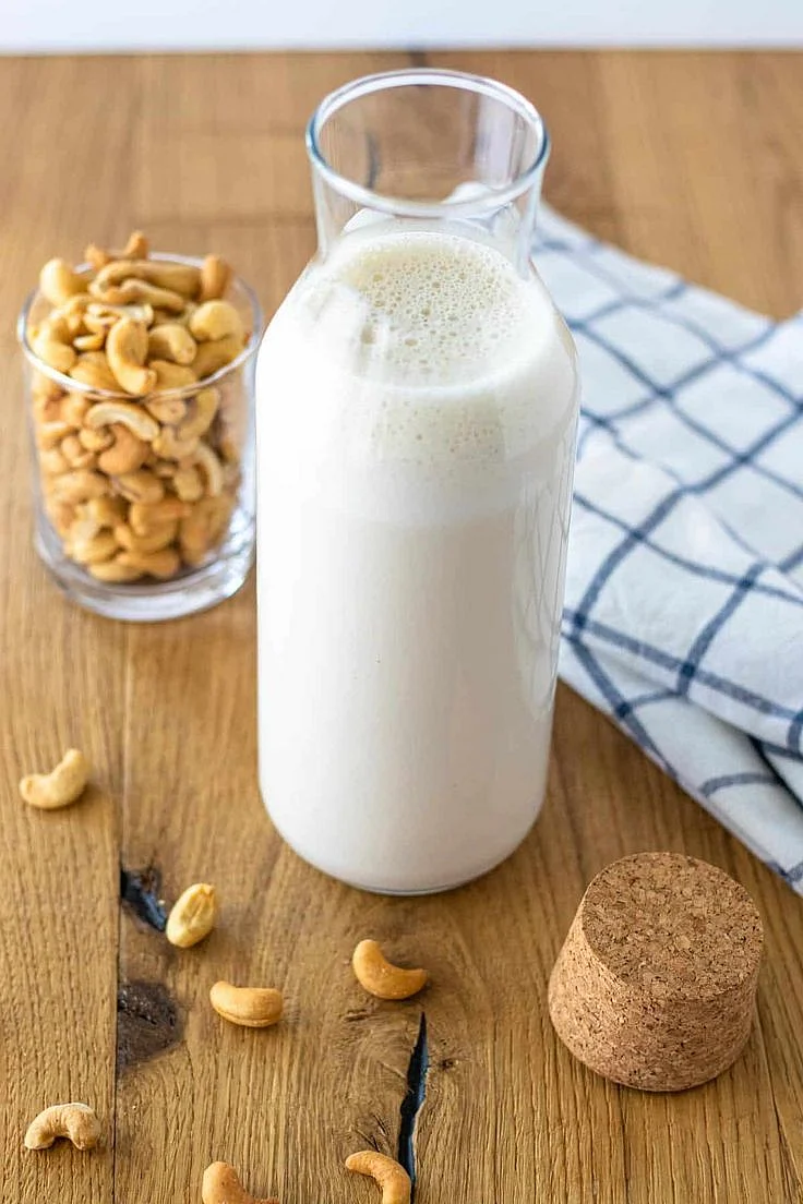 Cashews with milk. 6