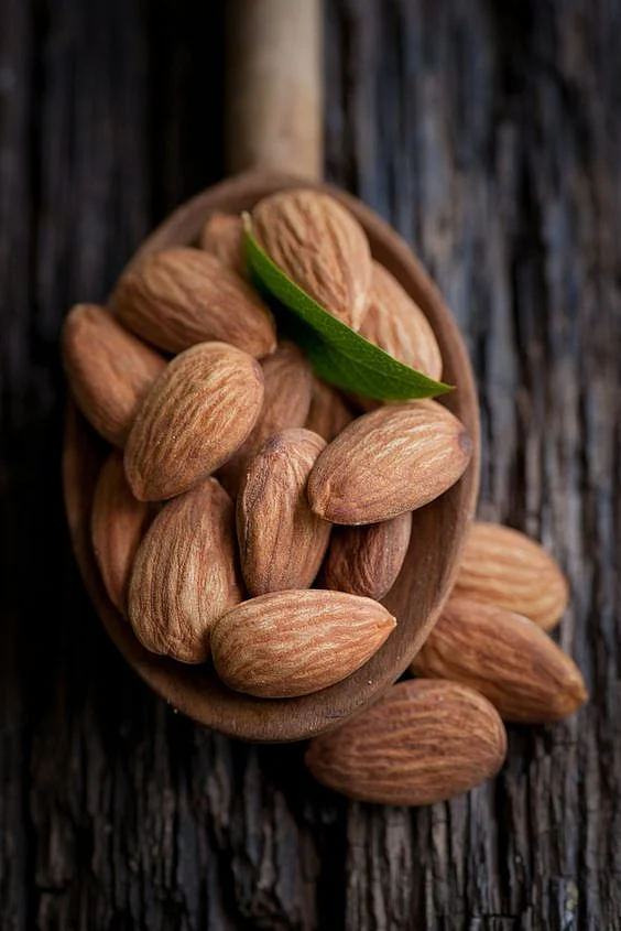 almonds. 6