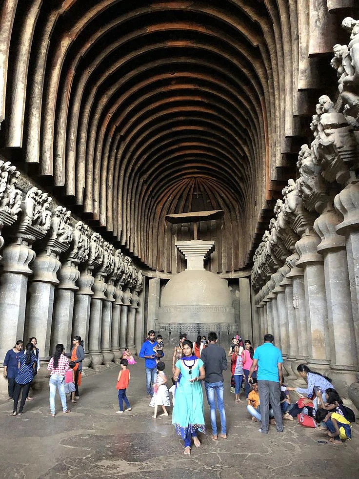 The temple at Karla cave Lonavala