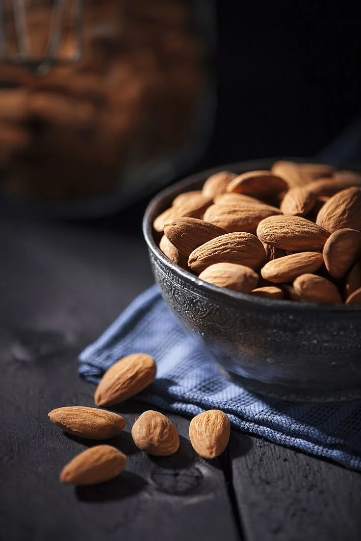 almonds. 4
