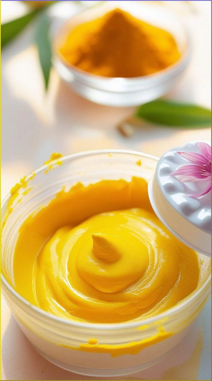 Gram flour and curd