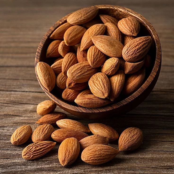 almonds. 7