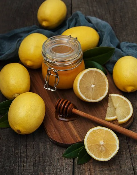 Honey and lemon. 6