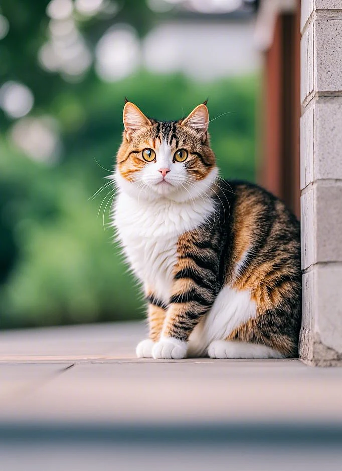 A cute cat 1