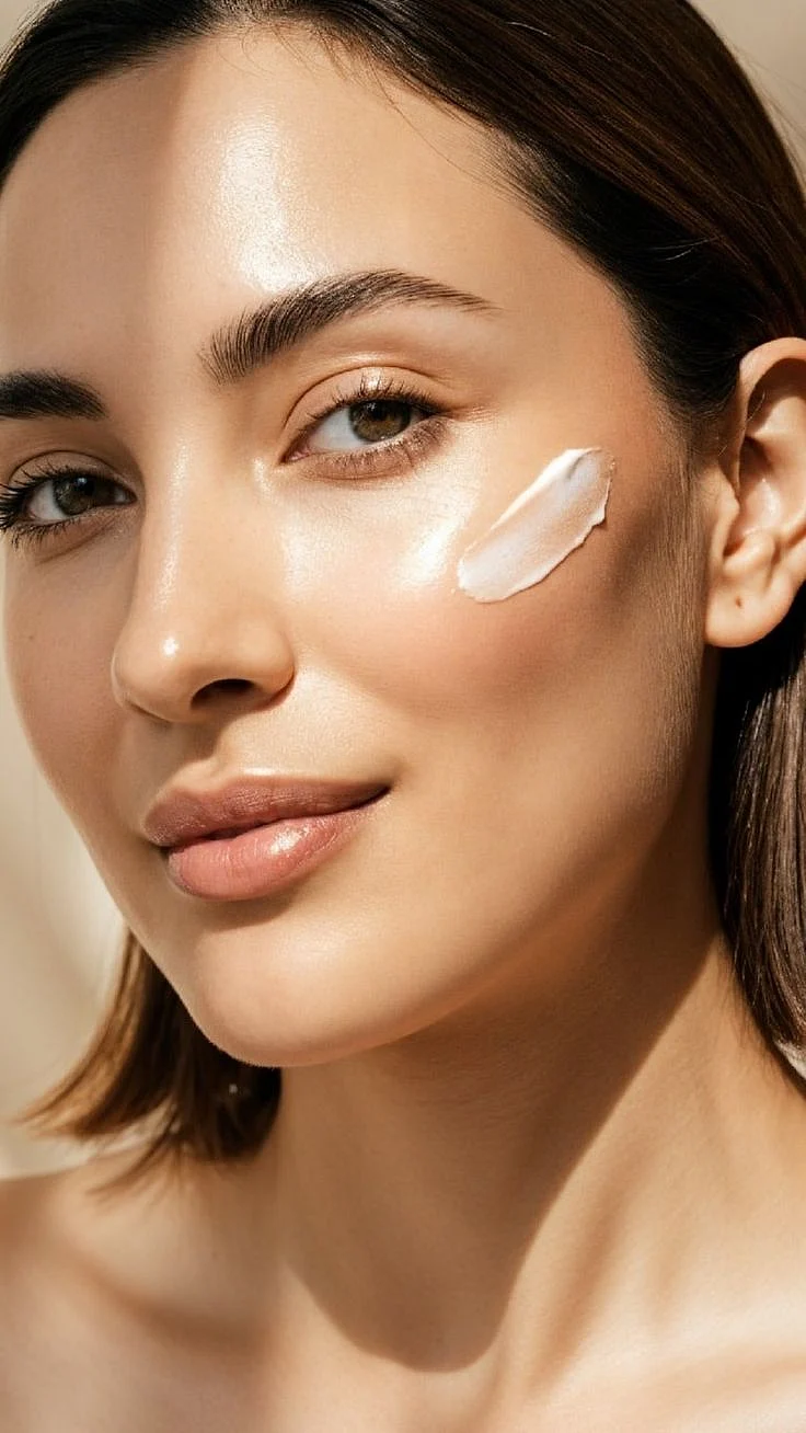 blemishes from the face