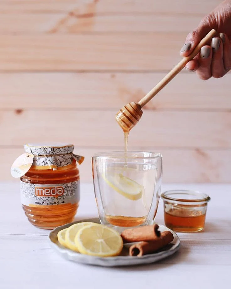 Honey and lemon. 5