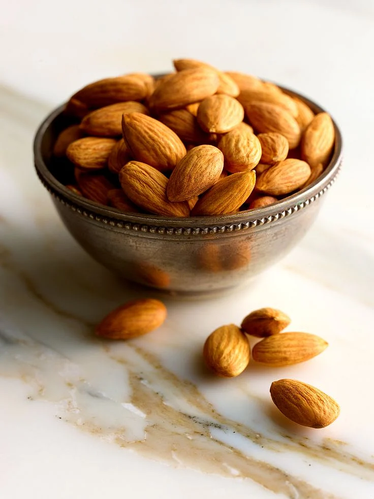 almonds. 8