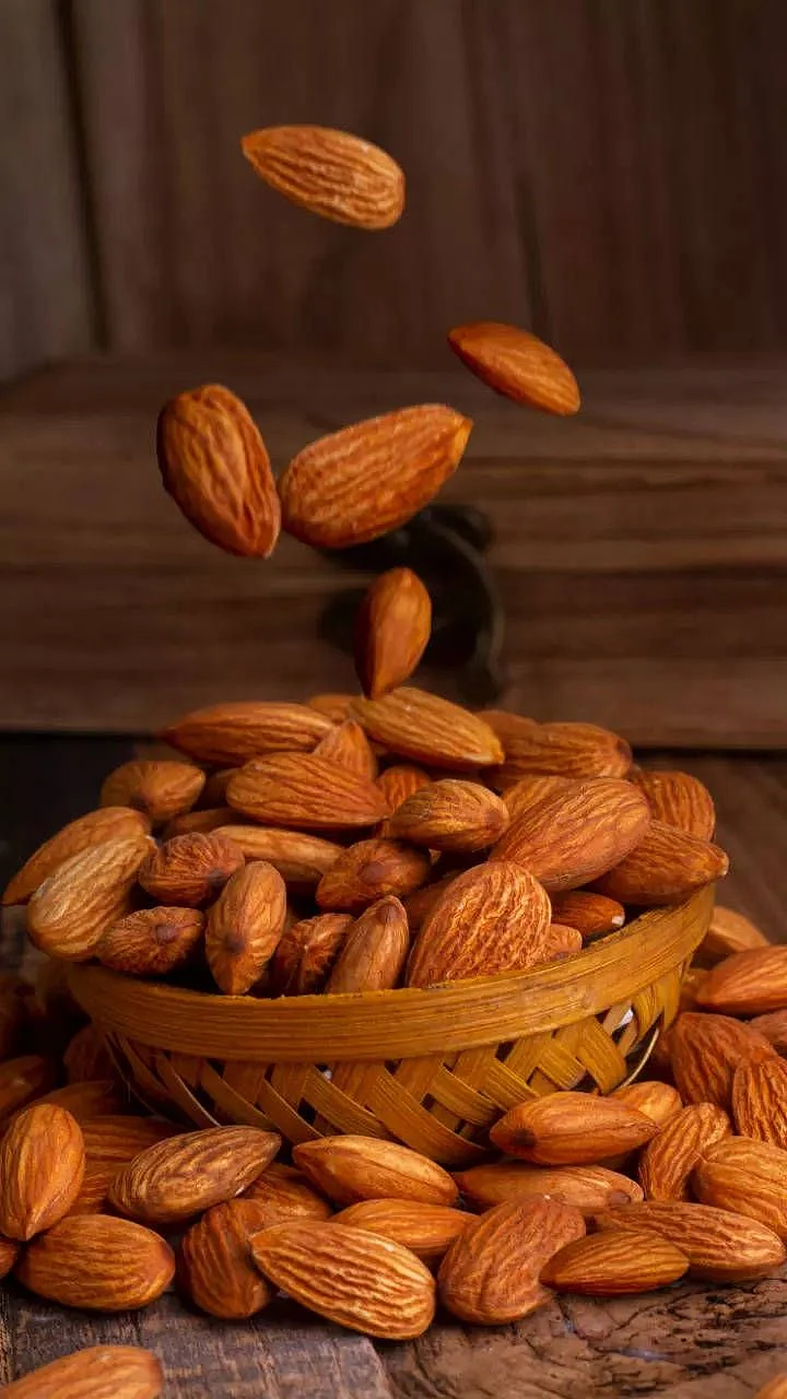 almonds. 1