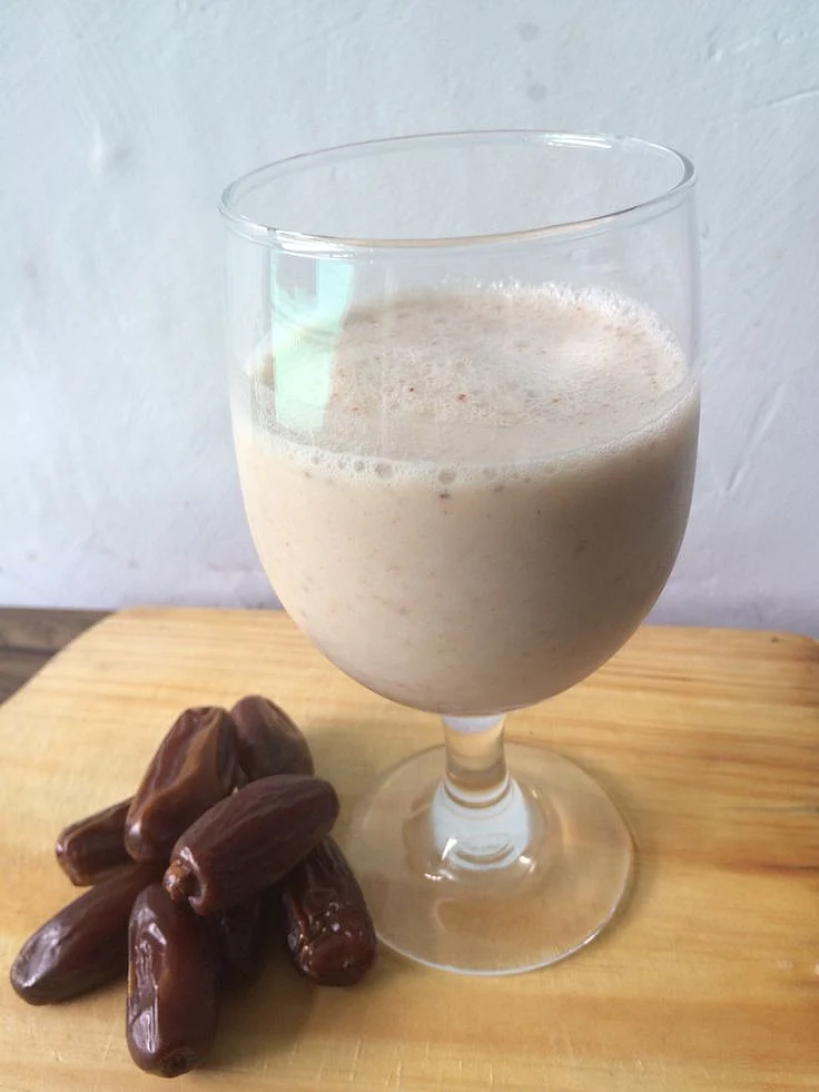 dates with milk. 6