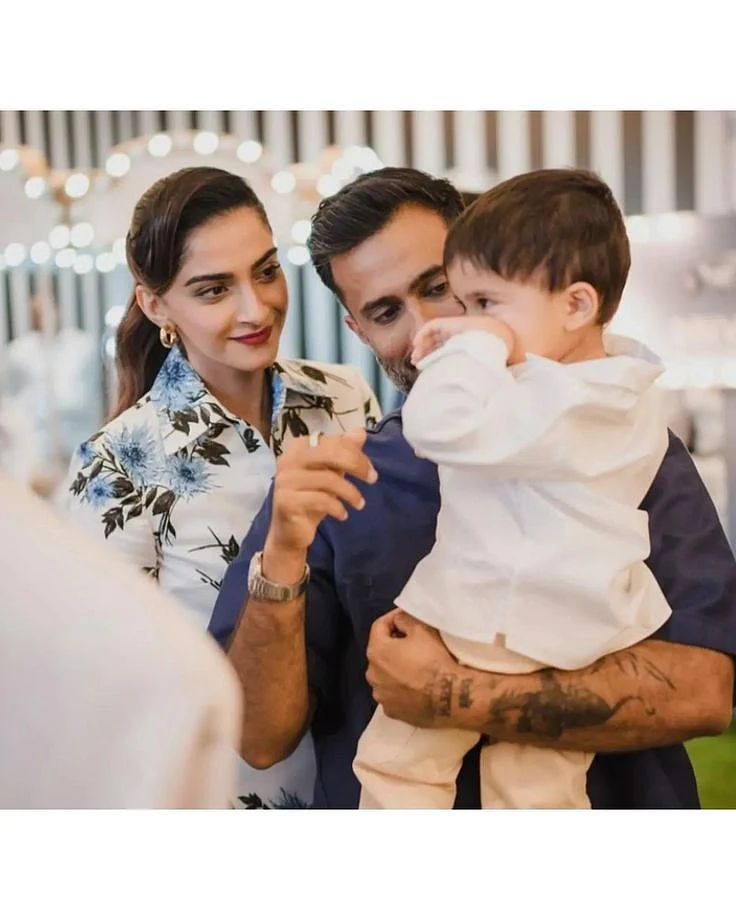 Anand Ahuja blessed our feeds with some adorable glimpses from his and Sonam Kapoor s son Vayu s se