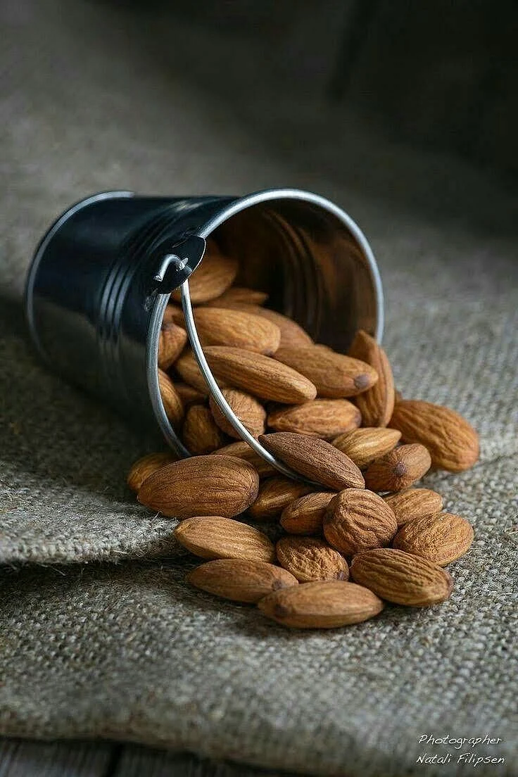 almonds. 5