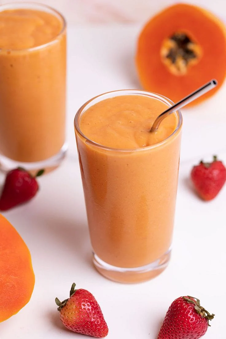 papaya juice. 6