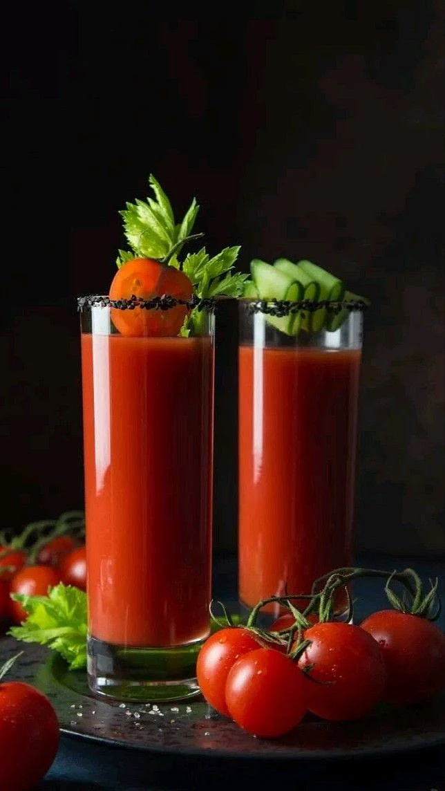 Tomato juice. 3