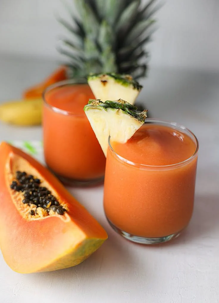 papaya juice. 4
