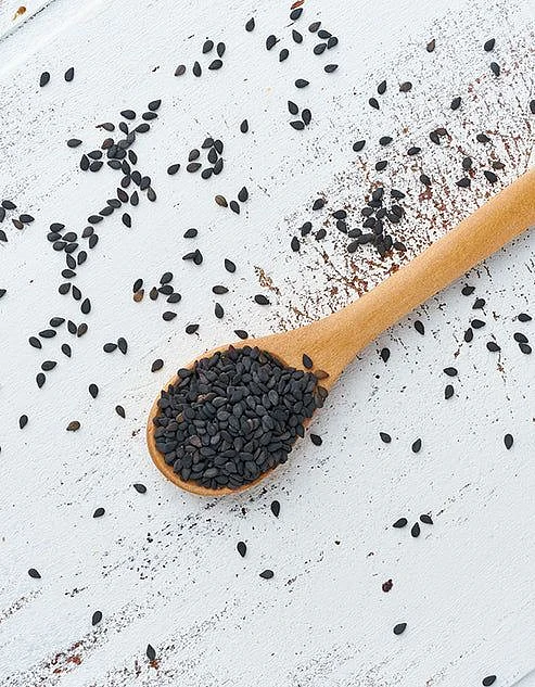 Kalonji water. 1