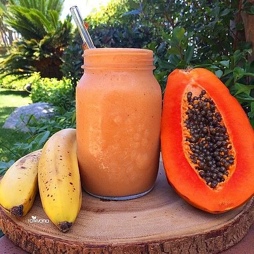 papaya juice. 1
