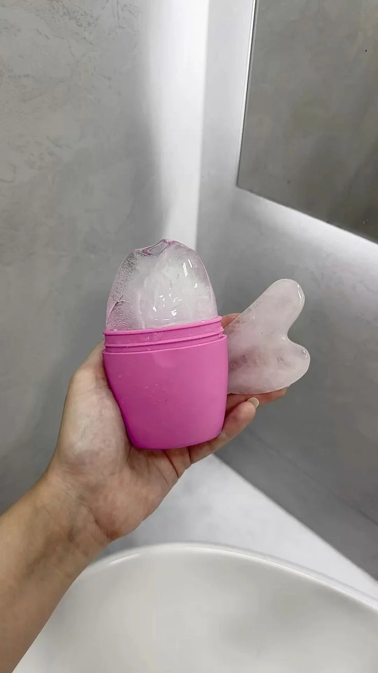 ice massage. 2