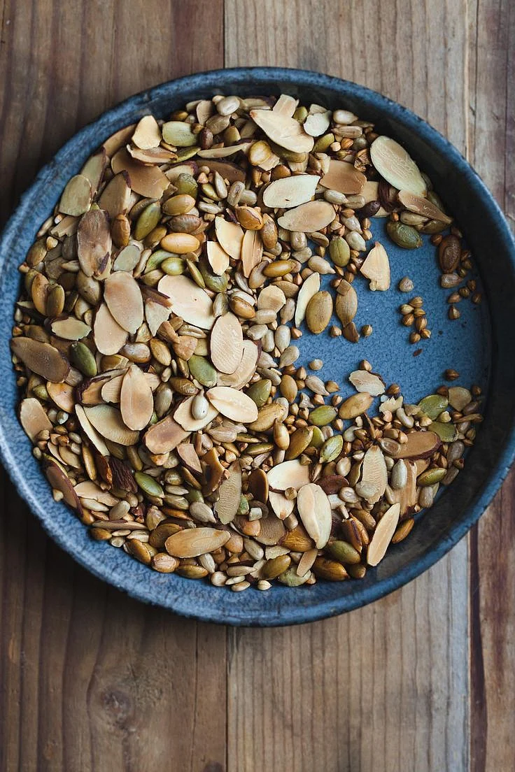 roasted seeds. 5