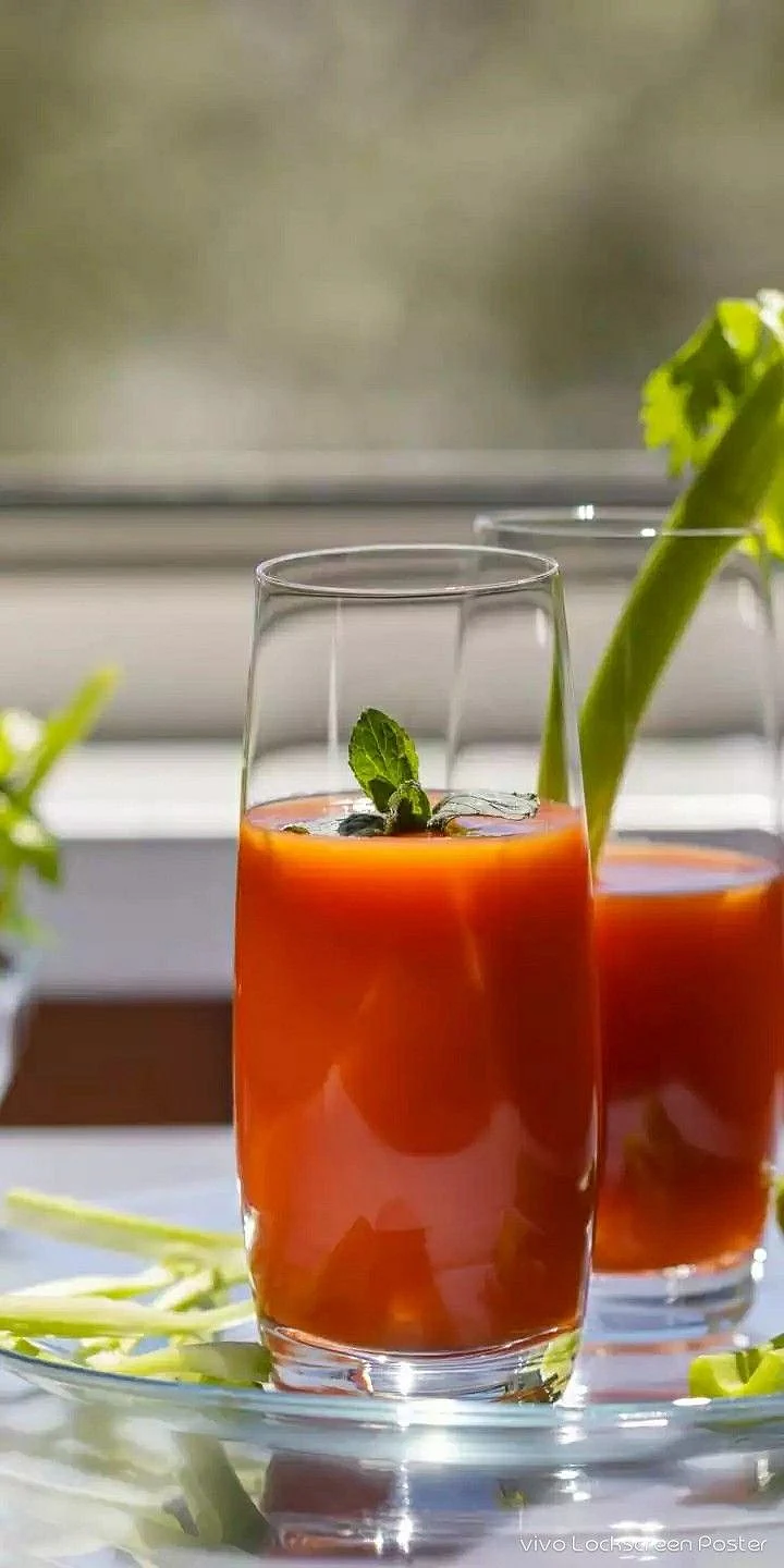Tomato juice. 6