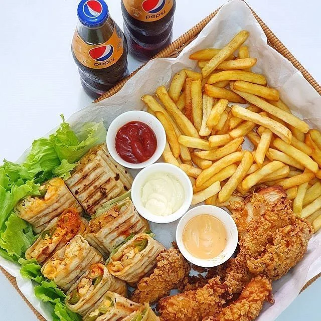 fried food. 4