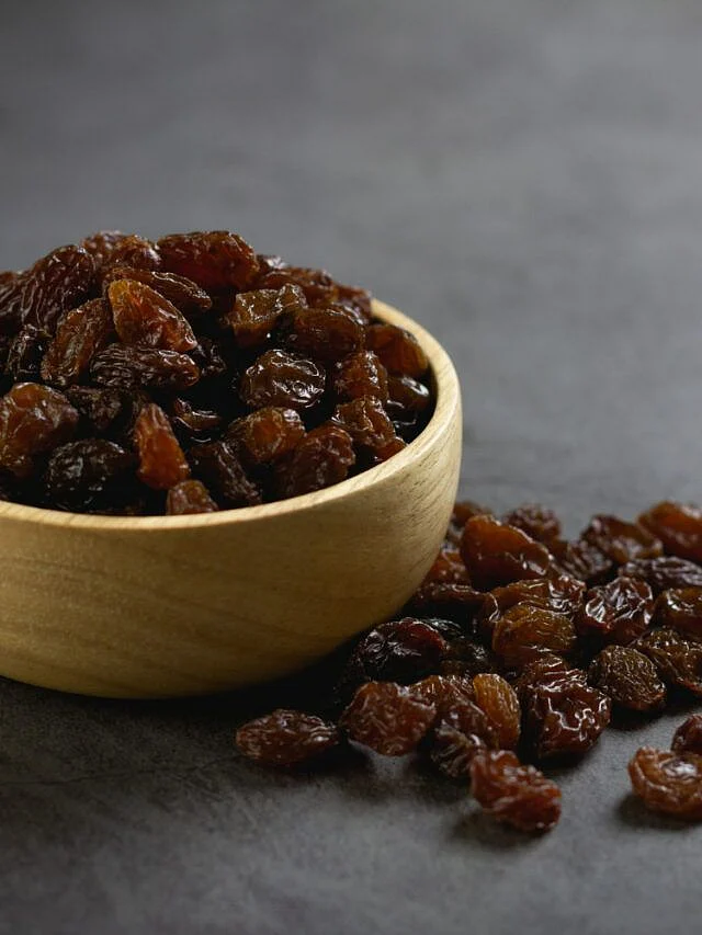raisins with milk. 8