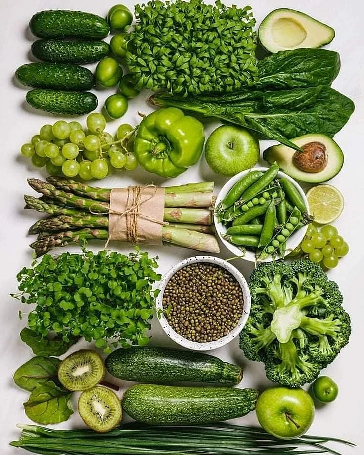 Green leafy vegetables